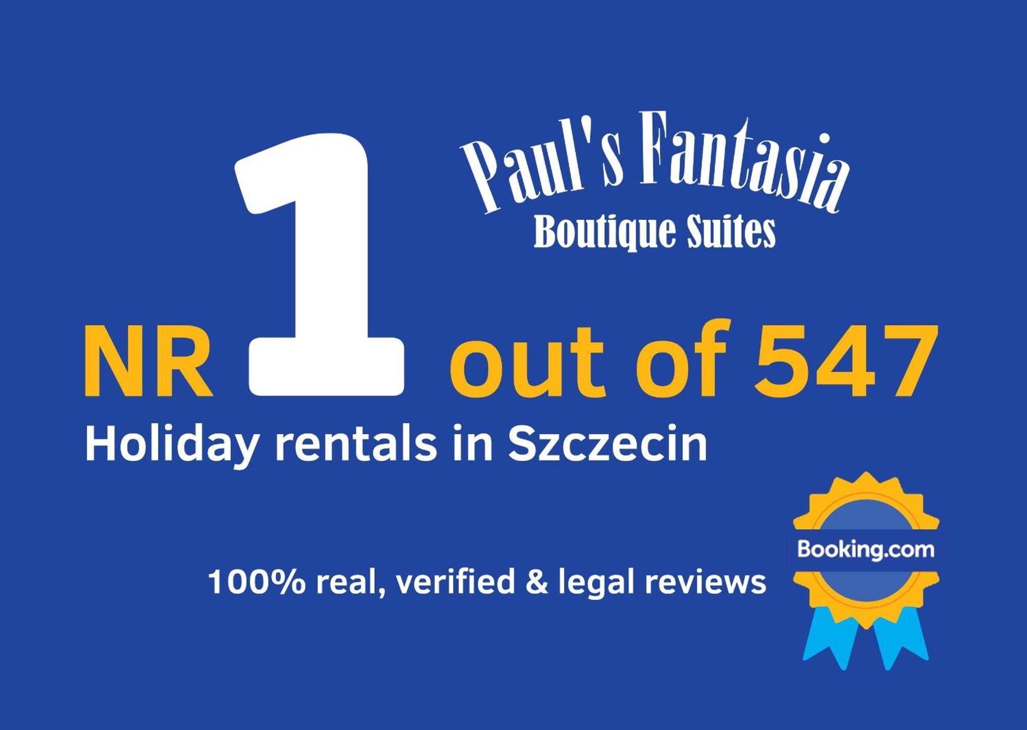 Paul'S Fantasia Boutique Suites Щецин Экстерьер фото