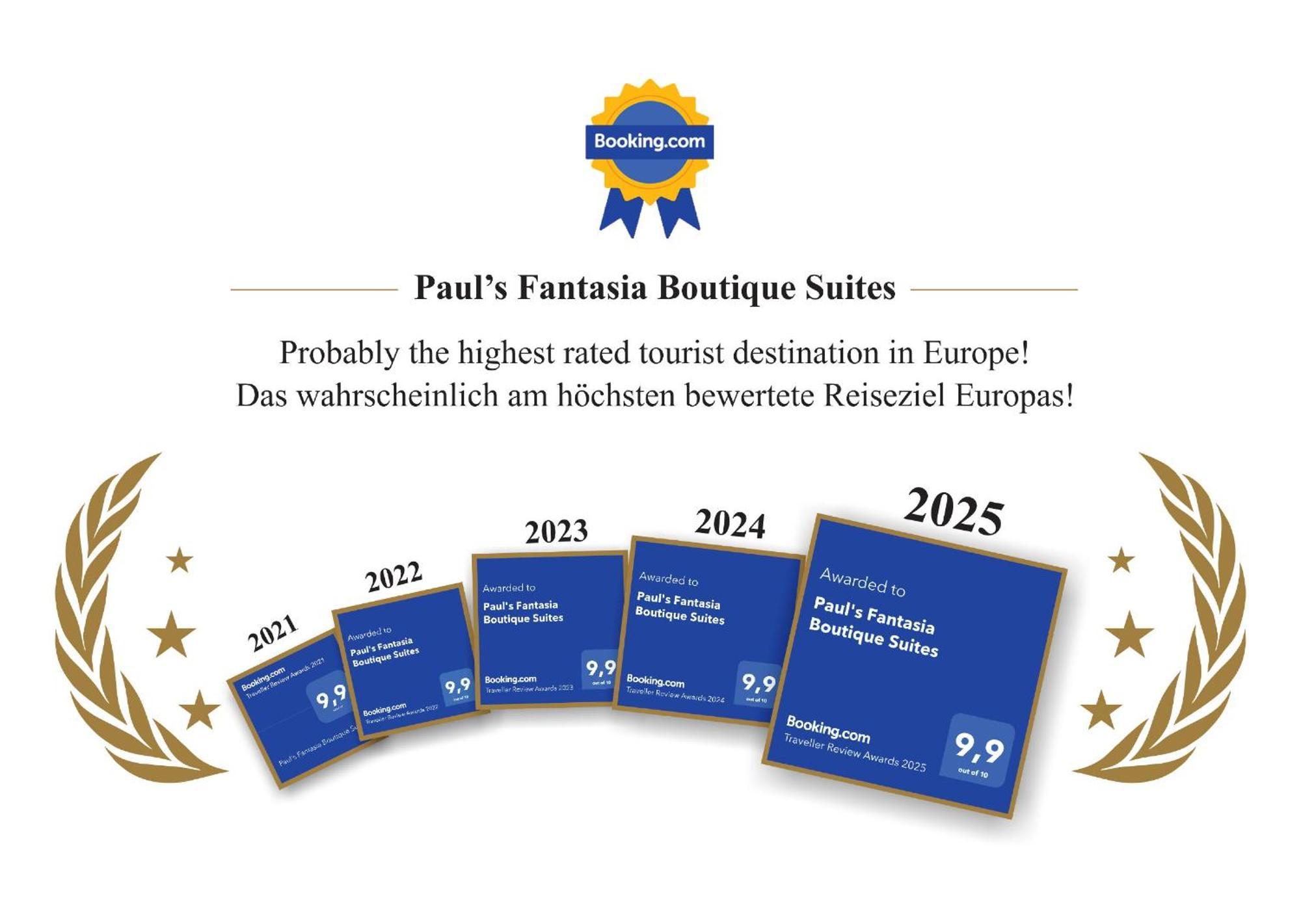 Paul'S Fantasia Boutique Suites Щецин Экстерьер фото